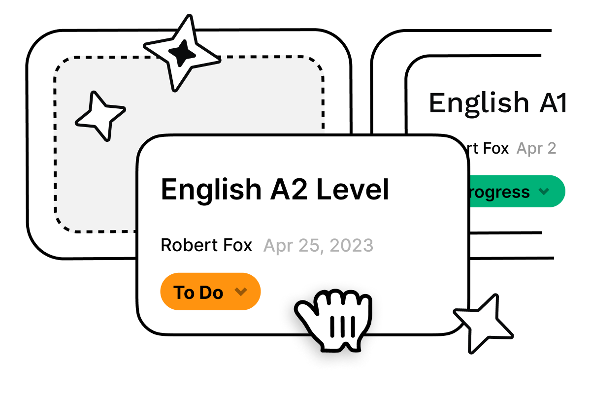 Intelligent Smart Board to manage online orders