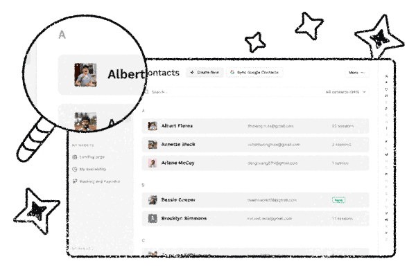 Powerful client management software for therapists