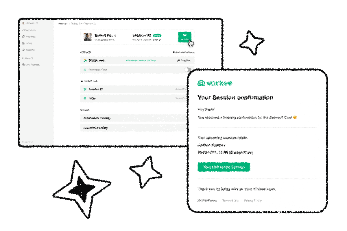 Automatically generate a video conferencing link